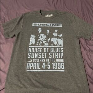 Gray Sublime Graphic T-Shirt